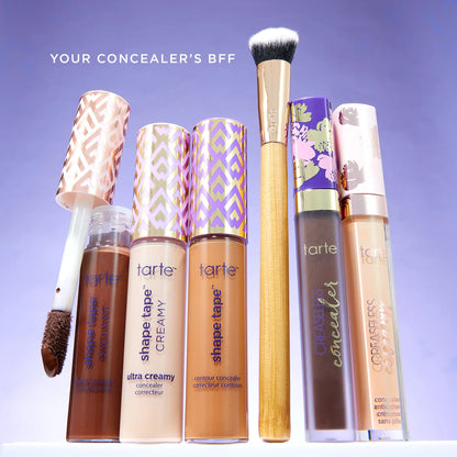 Angled Concealer Brush for Smooth Makeup Application Soft Dense Bristles for Flawless Finish