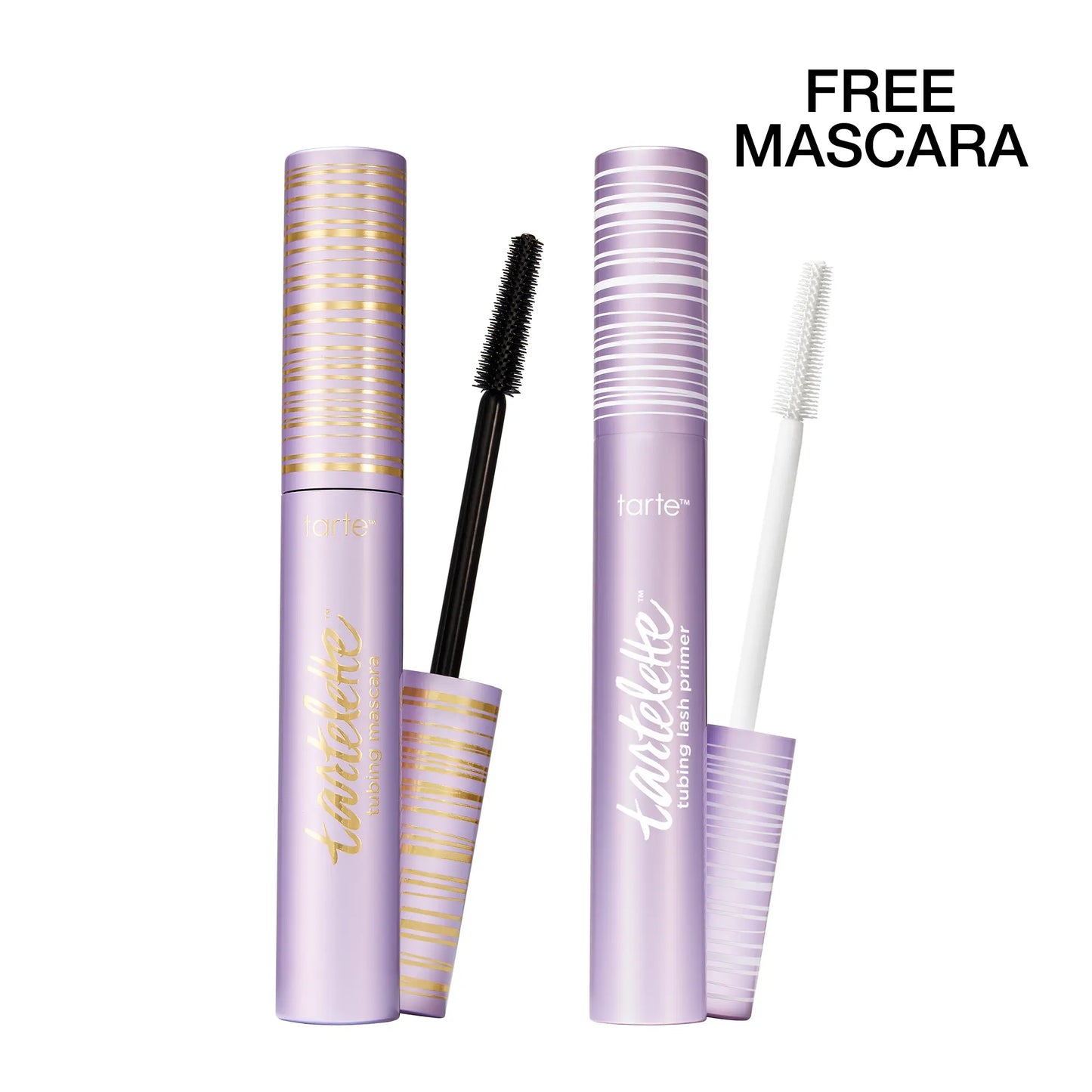 Lengthening Mascara and Lash Primer Set Smudge Proof Volumizing Curling Eye Makeup Duo