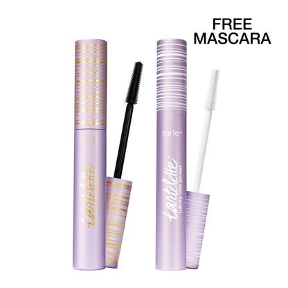 Lengthening Mascara and Lash Primer Set Smudge Proof Volumizing Curling Eye Makeup Duo