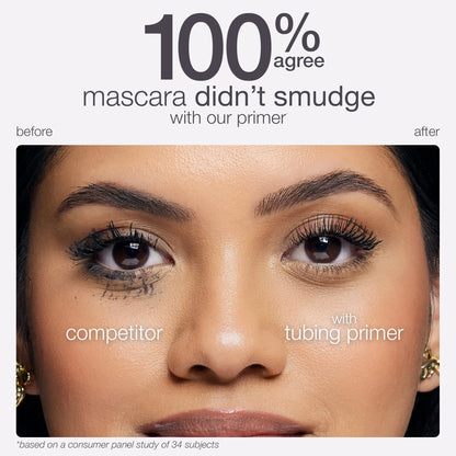 Lengthening Mascara and Lash Primer Set Smudge Proof Volumizing Curling Eye Makeup Duo