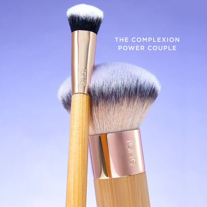 Angled Concealer Brush for Smooth Makeup Application Soft Dense Bristles for Flawless Finish